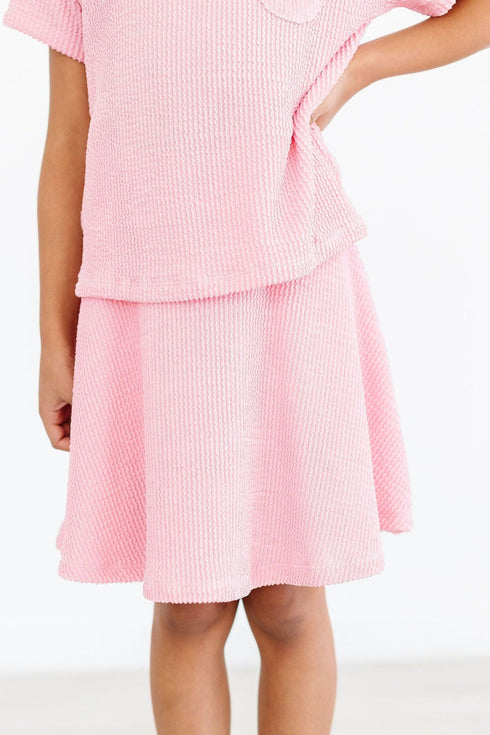 bubblegum-pink-scrunchy-twirl-skort Mila Rose - Sophia's Style-4